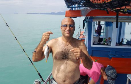 אלי כדר: “עוד יום של דייג אבל שהפעם עם חופי תאילנד המהממים “