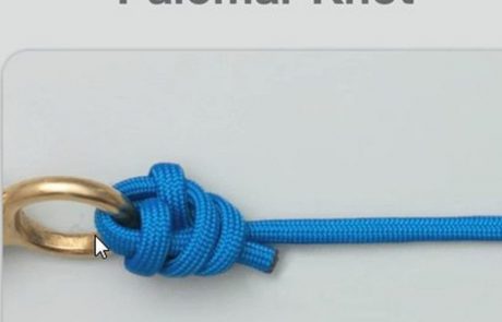 קשר פלומר – Palomar knot
