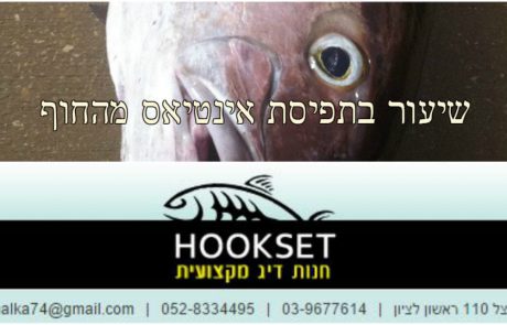 שי מלכה מ HOOKSET | שיעור על אינטיאס