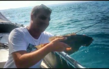נדב דייג ספורטיבי משחרר לוקוס מתחת לגיל רבייה