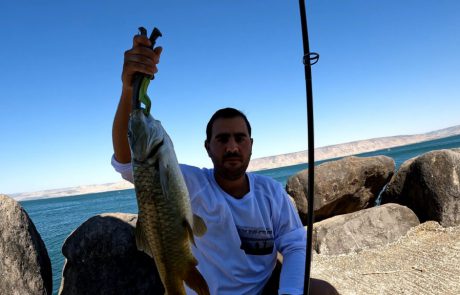 נפתלי:ערוץ הדיג במים מתוקים: “עוד יום שמתחיל עם מפלצת של בינית במשקל של 2,300 קילו ונמשך לאורך כל הסשן מלא נעילות”