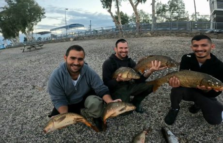 נפתלי ערוץ הדיג במים מתוקים: “אני תוך כמה דקות נינעל על הראשון מפלצת לא מהעולם הזה…”